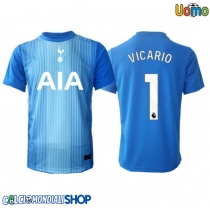 Maglie da calcio Tottenham Hotspur Guglielmo Vicario #1 Portiere Seconda Maglia 2025-26 Manica Corta